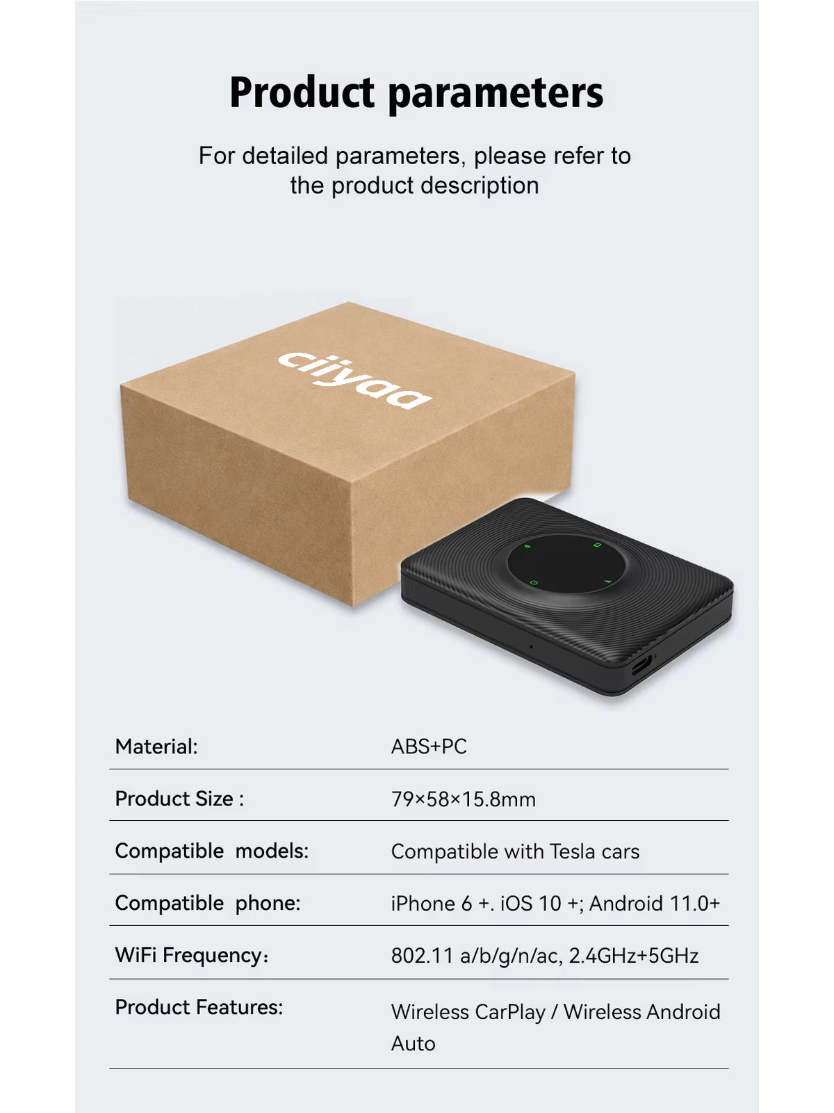 Wireless Apple CarPlay Adapter for Tesla - CXQ10.jpg
