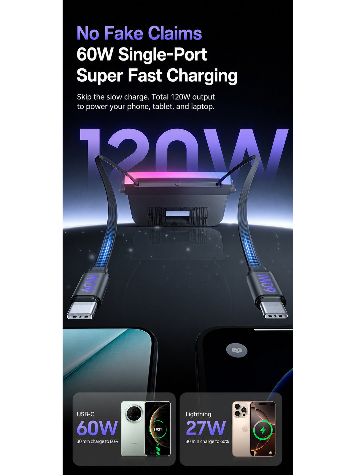 RGB Ambient Light Retractable Center Console Charger for Tesla - CXQ16.jpg