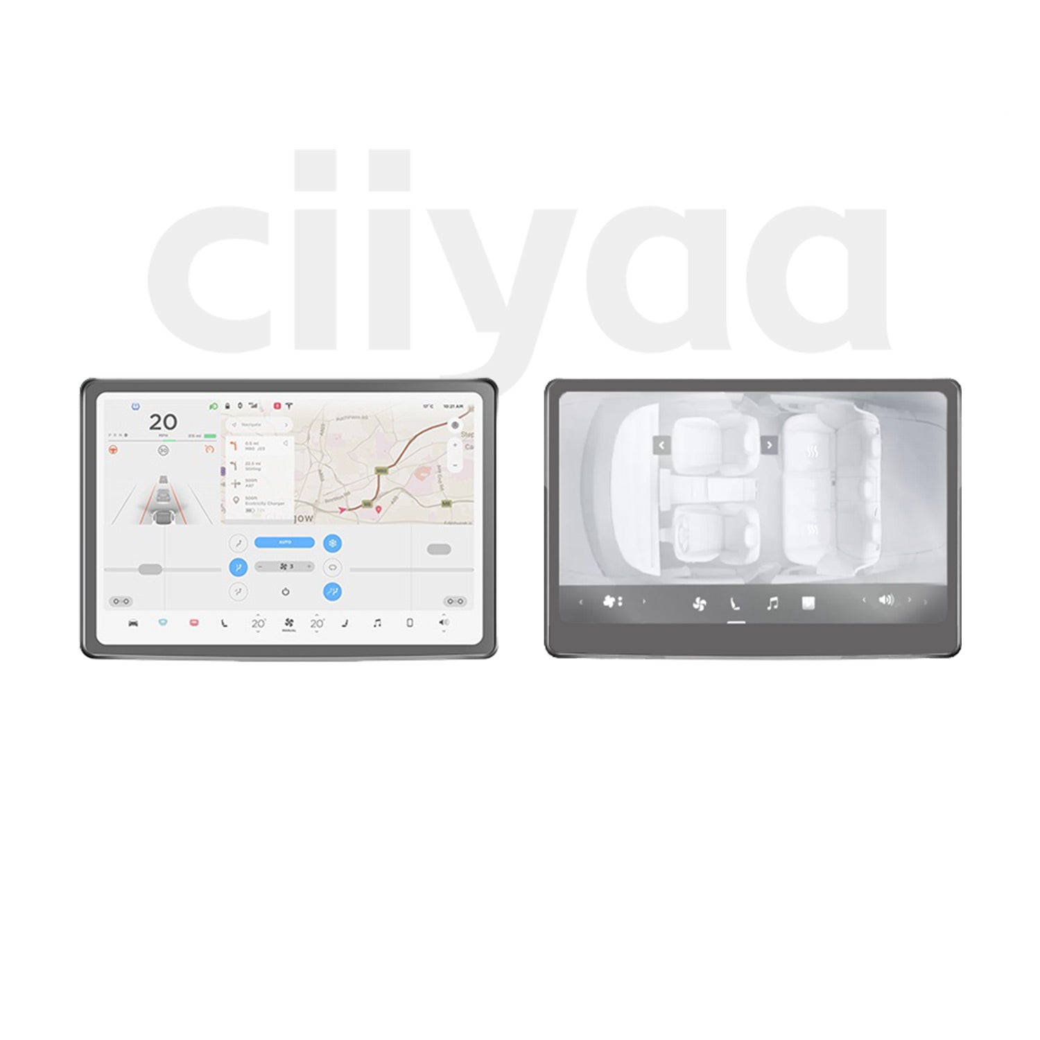 Tempered Glass Screen Protector for Tesla Model 3(21-26) / Y(20-26)