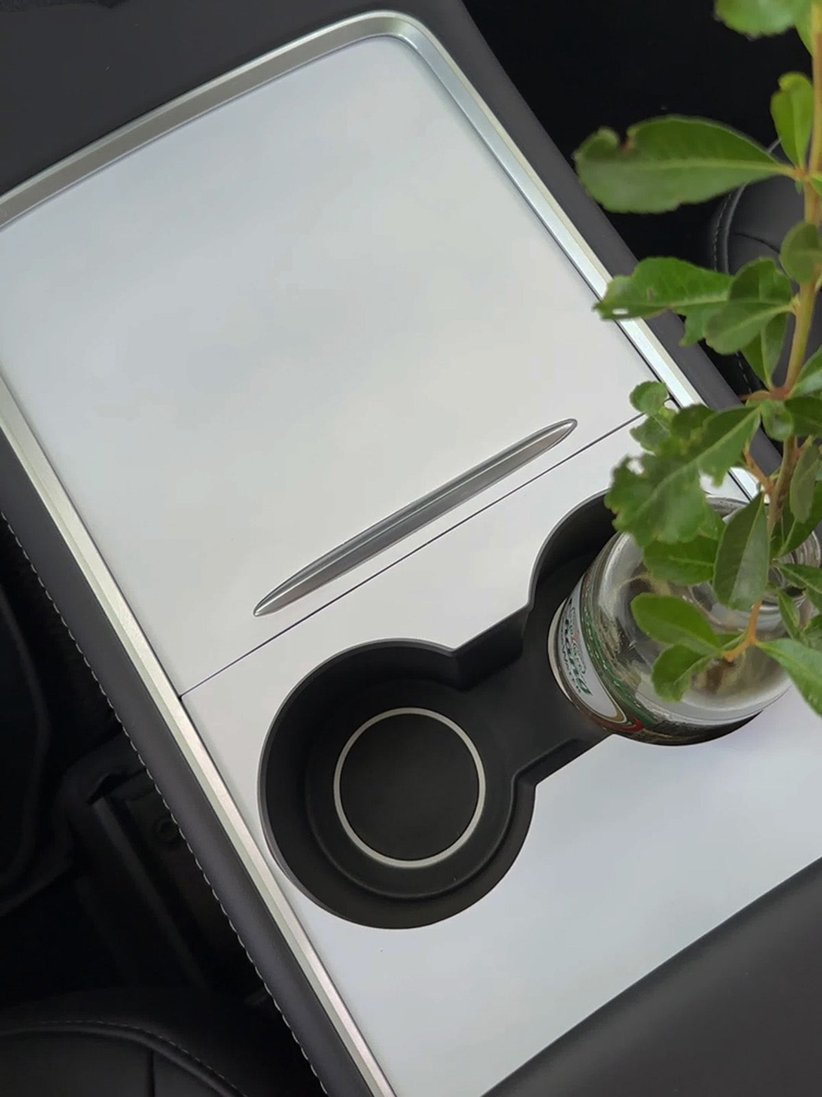 Matt Center Console Cover for Tesla Model 3(21-23)/ Y(20-24)