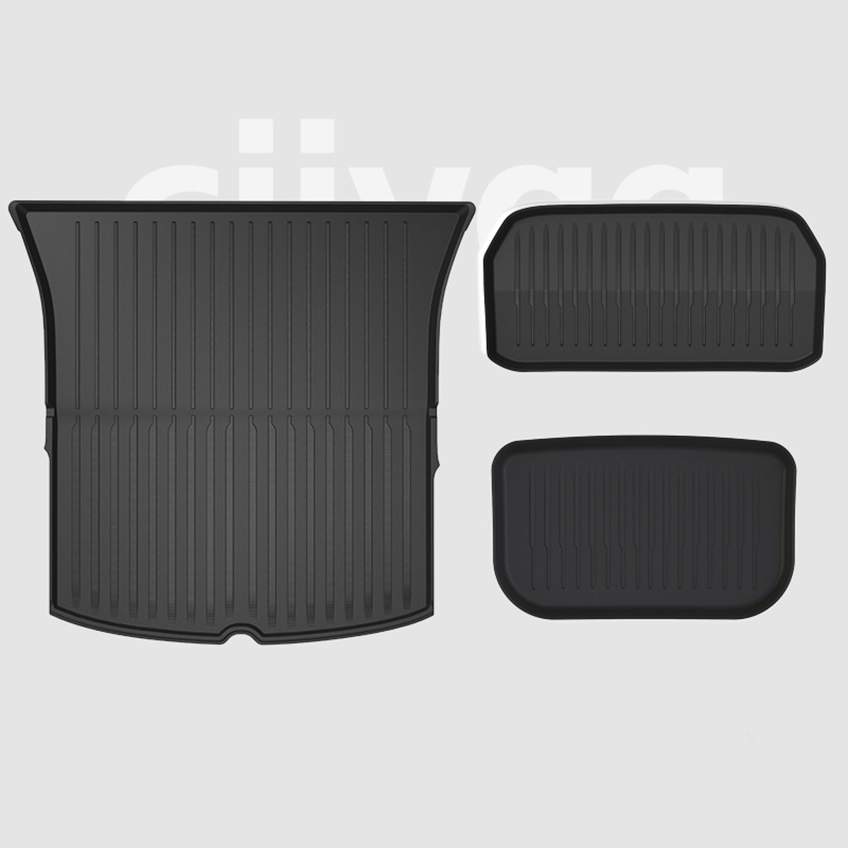テスラCiiyaa CargoトランクマットTesla Model YL2026 ciiyaa Cargo Liner Trunk Mats for Tesla Model 3(21-Now) / Y(20-Now) /