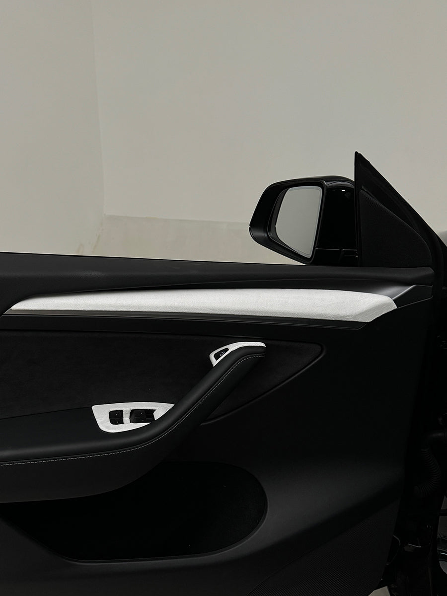 ciiyaa Suede Door Trim for Tesla Model Y(25-26)