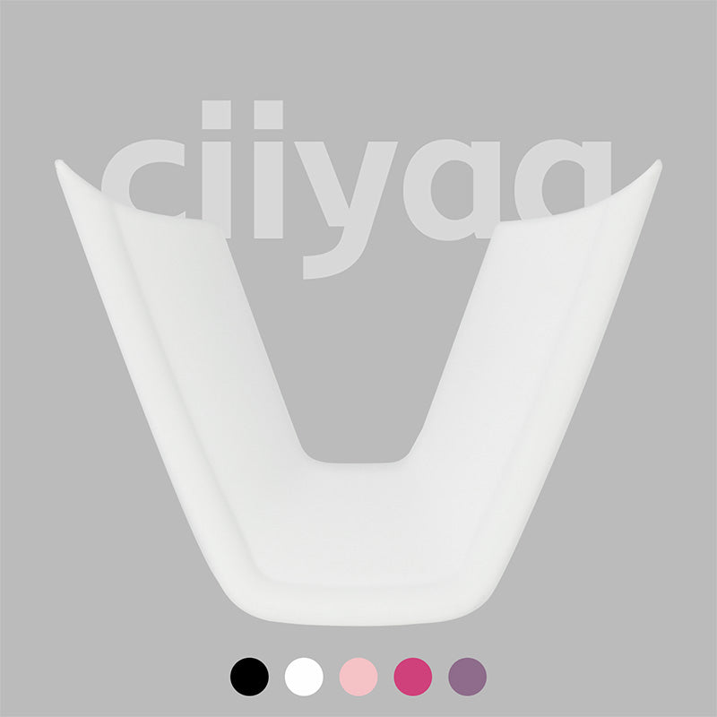 ciiyaa PureDeco Steering Wheel V Sticker for Tesla Model 3 Highland 24+ / Y Juniper 25+ / YL(25-26)