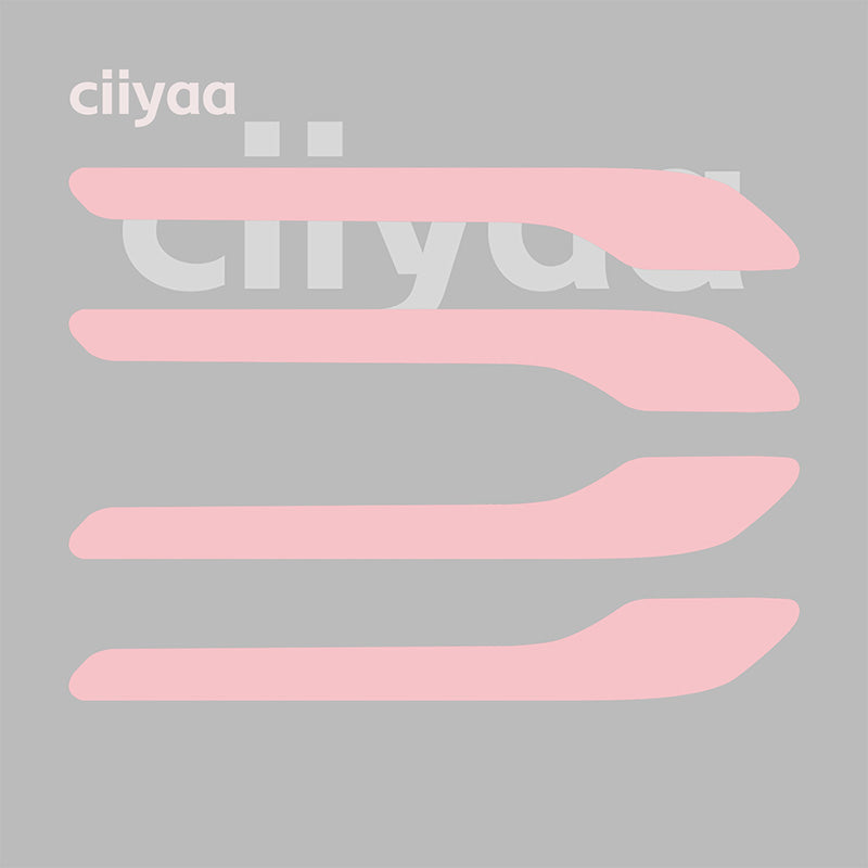 ciiyaa PureDeco Outside Door Handle Sticker for Tesla Model 3 Highland 24+ / Y Juniper 25+ / YL(25-26)