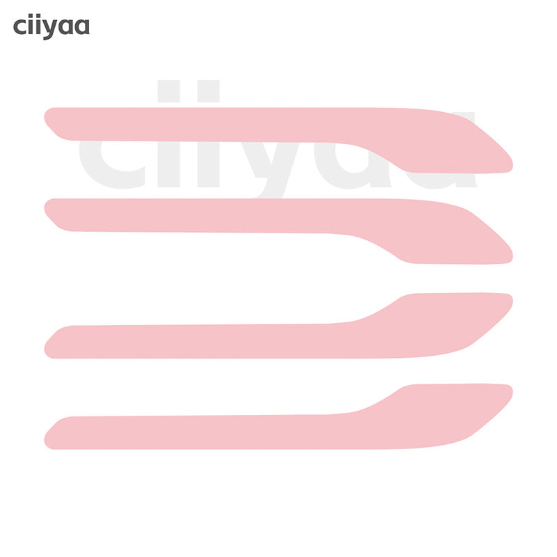 ciiyaa PureDeco Outside Door Handle Sticker for Tesla Model 3 Highland 24+ / Y Juniper 25+ / YL(25-26)