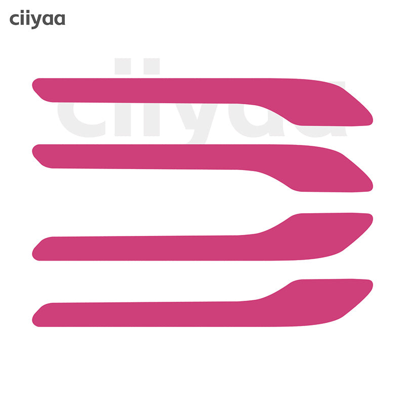ciiyaa PureDeco Outside Door Handle Sticker for Tesla Model 3 Highland 24+ / Y Juniper 25+ / YL(25-26)