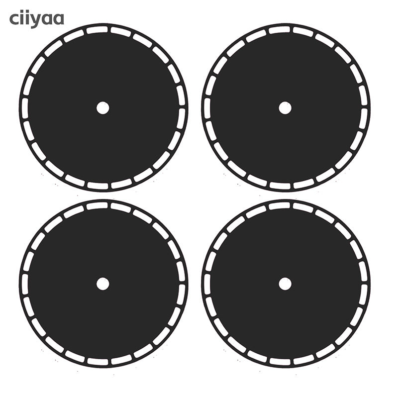 ciiyaa Pizza Wheel Covers  for Tesla Model 3(21-26) / Y(20-26) / YL(25-26)