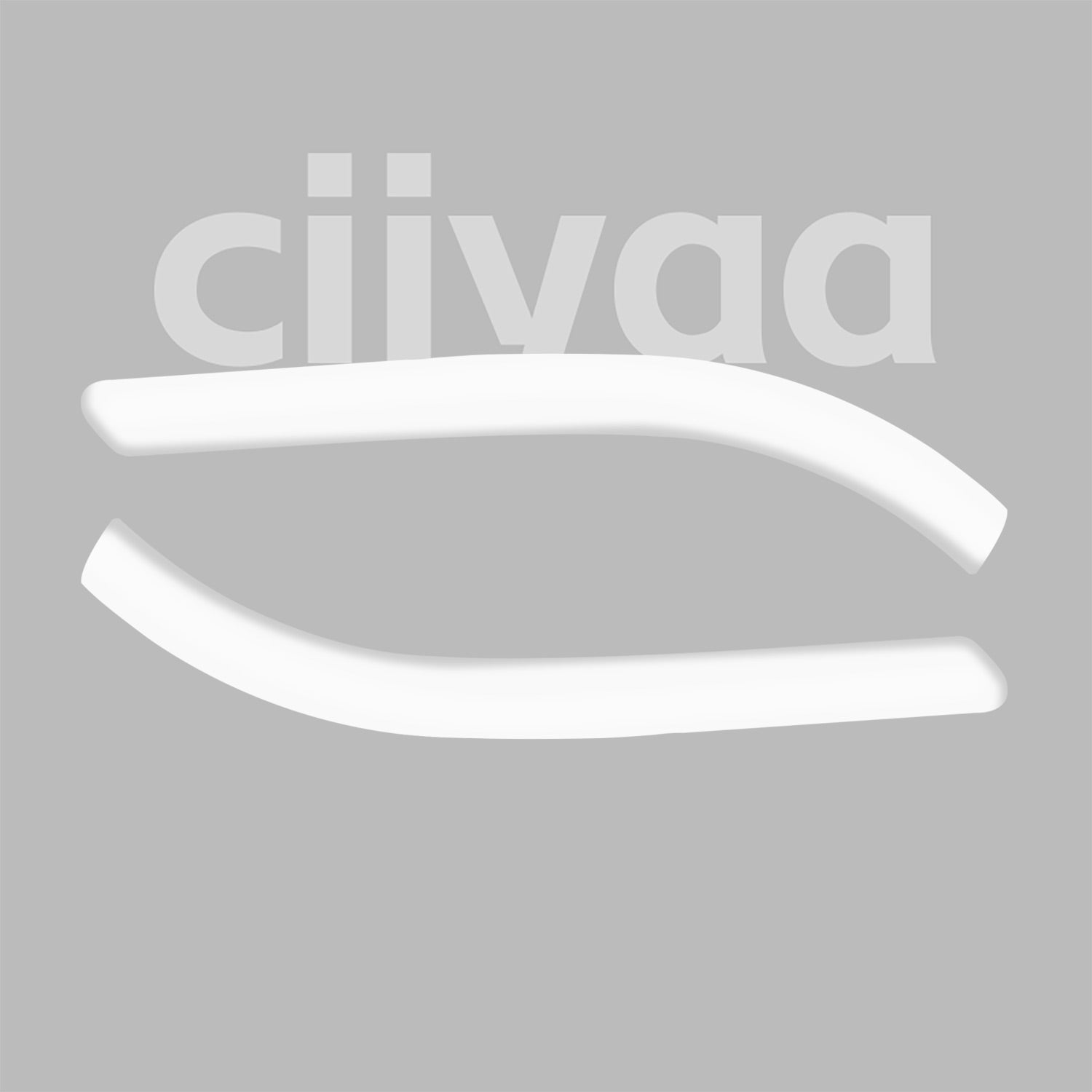 ciiyaa PureDeco Rear Mirror Trim for Tesla Model 3 (21-26) / Y (20-26) / YL (25-26)
