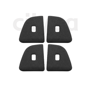 ciiyaa Alcantara Door Button Cover for Tesla Model 3 Highland 24+ / Y Juniper 25+
