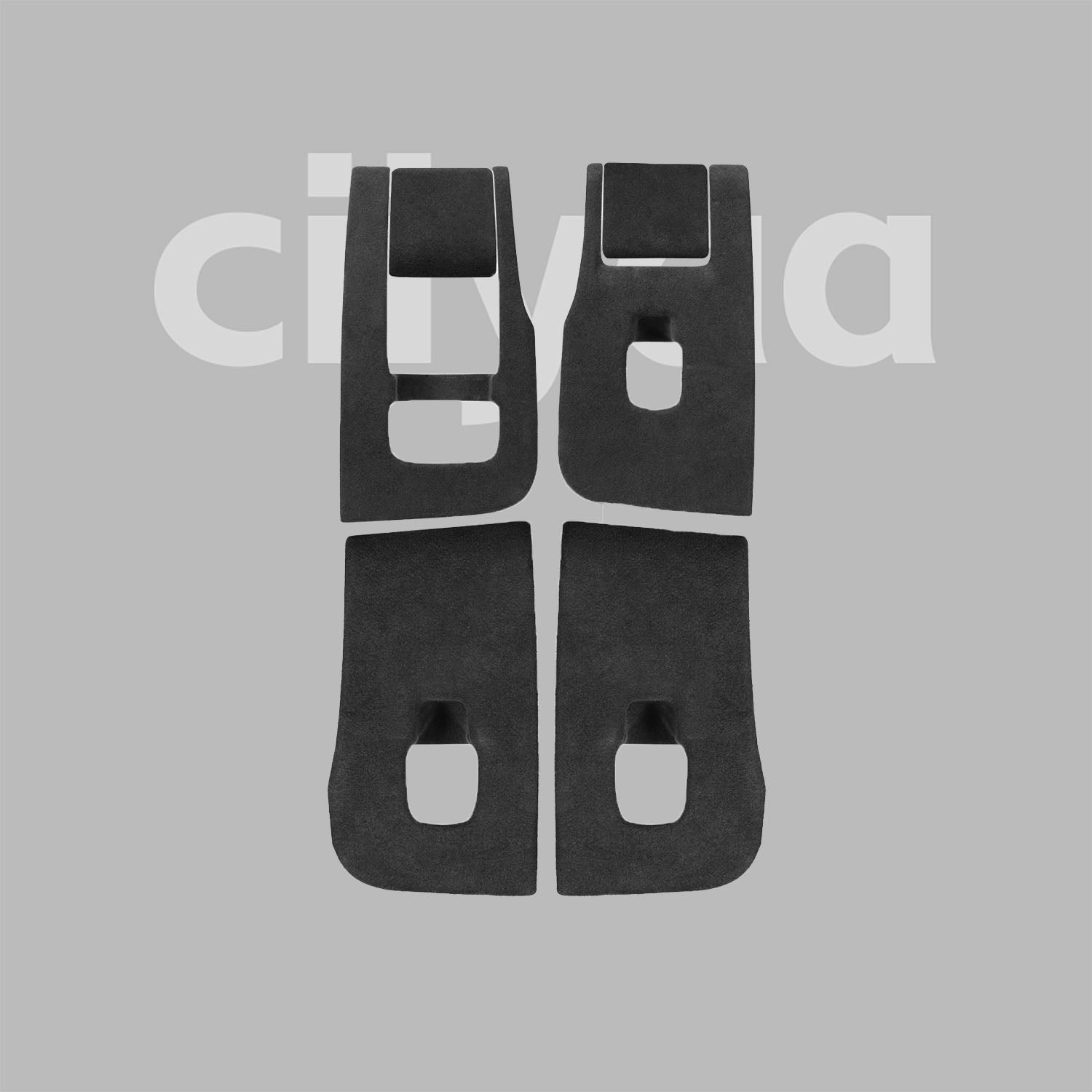 ciiyaa Alcantara Window Button Cover for Tesla Model 3 (24-26)/ Y Juniper 25+ / YL (25-26)