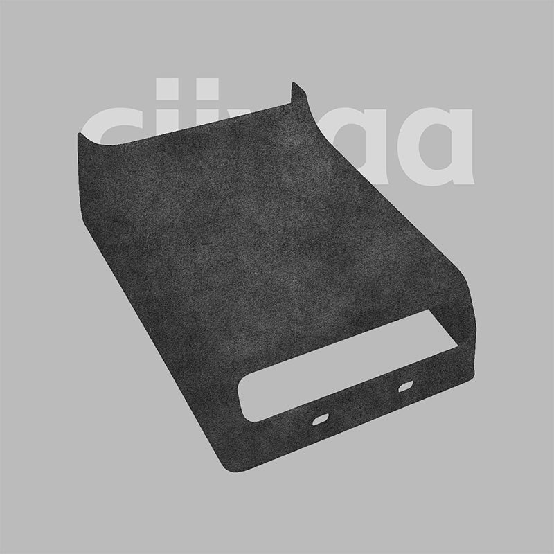 ciiyaa Alcantara Rear Center Console Anti-Kick Cover for Tesla Model 3 Highland 24+ / Y Juniper 25+ / YL(25-26) (Not Compatible With Y/3 Standard)