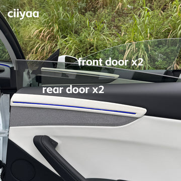 ciiyaa Suede Door Trim for Tesla Model Y(25-26)