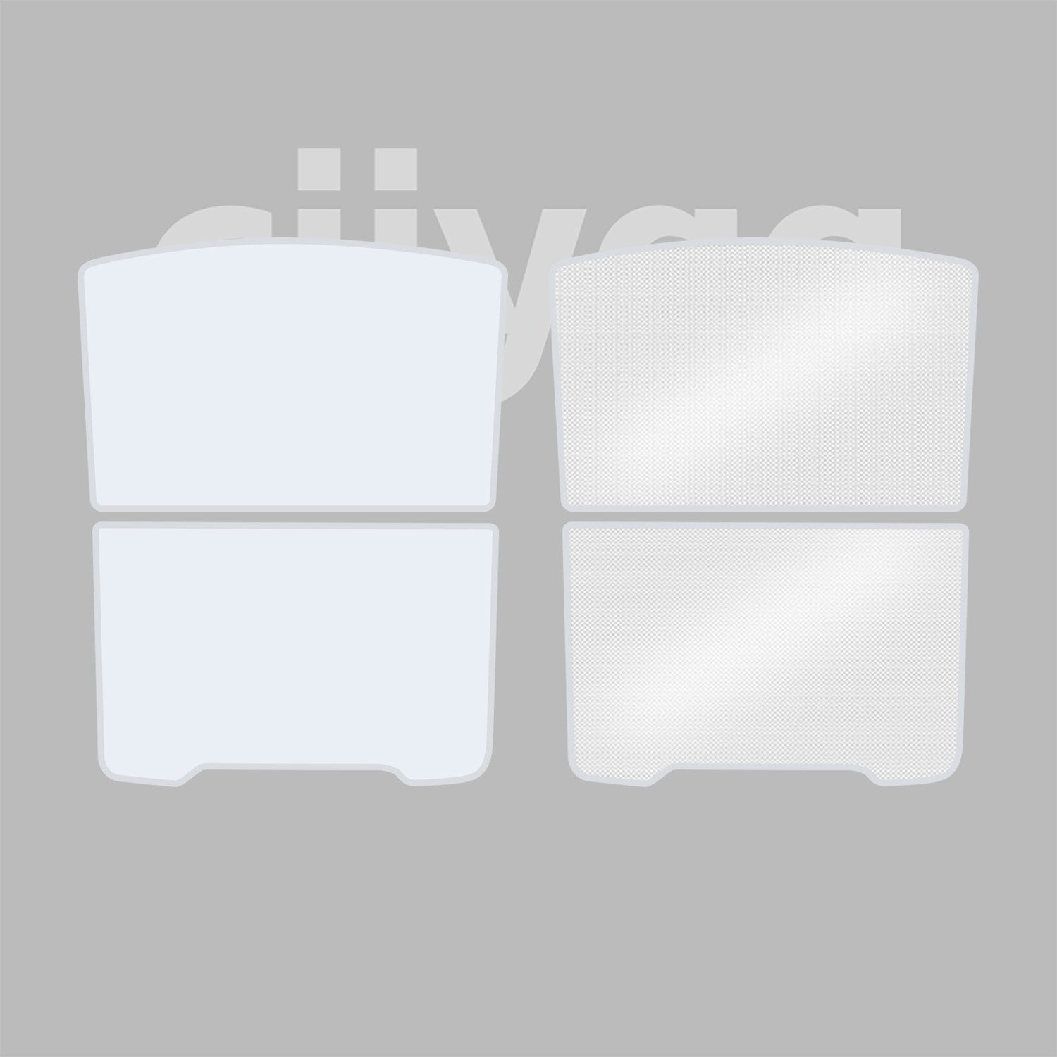 ciiyaa Glass Roof Sunshade for Tesla Model 3(21-26) / Y(20-26) / YL(25-26)