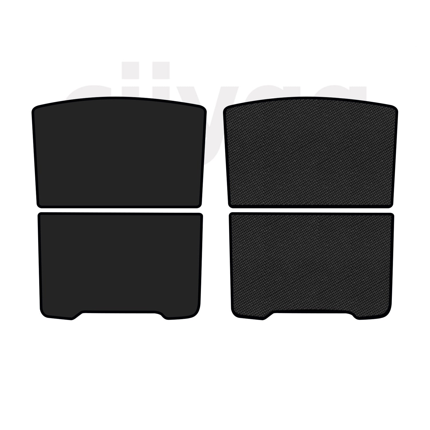 ciiyaa Glass Roof Sunshade for Tesla Model 3(21-26) / Y(20-26) / YL(25-26)