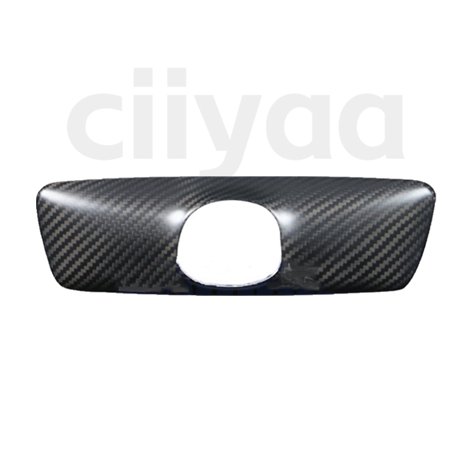 Carbon Fiber Interior Rearview Mirror Cover for Tesla Model 3 Highland 2025 2024