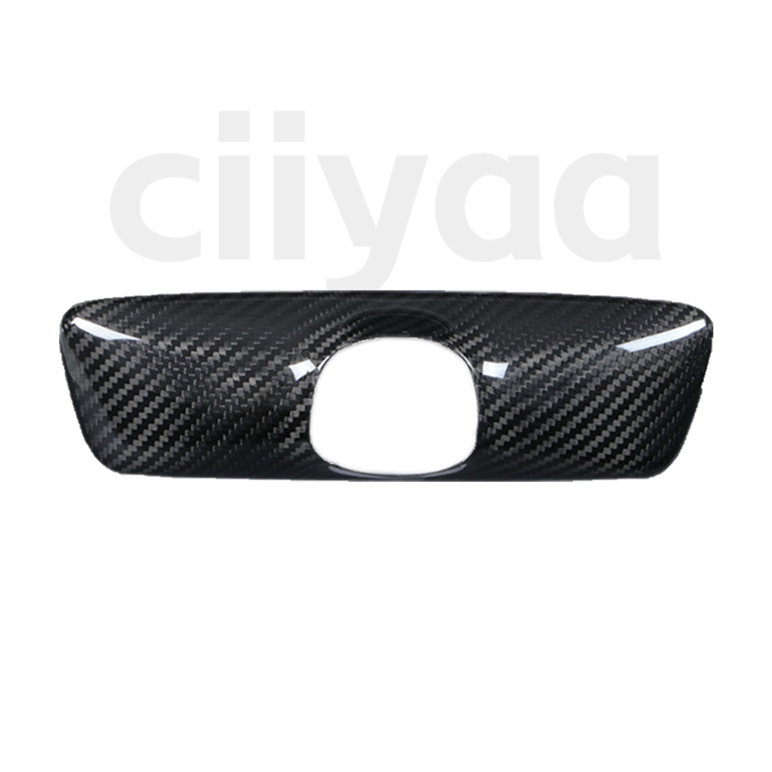 Carbon Fiber Interior Rearview Mirror Cover for Tesla Model 3 Highland 2025 2024
