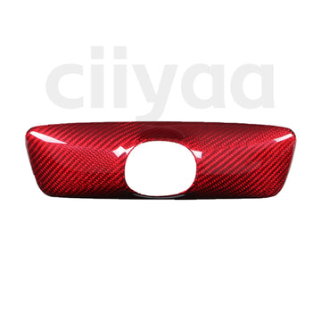ciiyaa Carbon Fiber Interior Rearview Mirror Cover for Tesla Model 3 (21-26) / Y (20-26)
