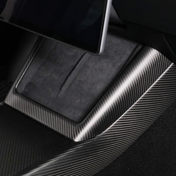 ciiyaa Carbon Fiber Wireless Charging Frame for Tesla Model 3 (24-26) / Y (25-26) / YL (25-26)