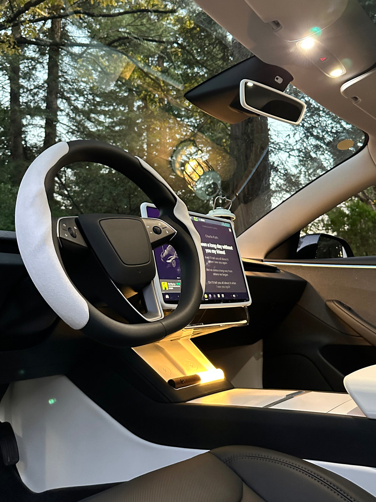 ciiyaa Soft Screen Edge Frame for Tesla Model 3(21-26) / Y(20-26) / YL(25-26)