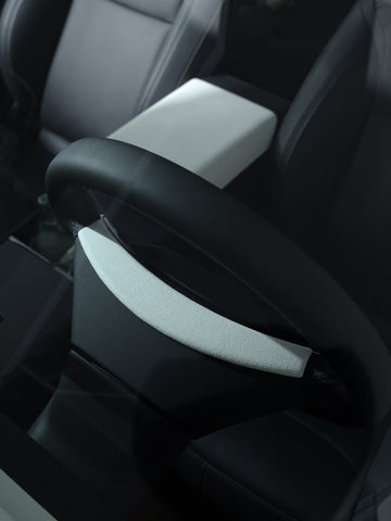 CiyaSuede Steering Wheel Upper Trim for Tesla Model 3 Highland 24+ / Y Juniper 25+ / YL (25-26)