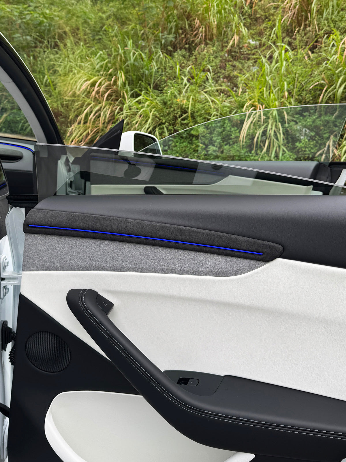 ciiyaa Alcantara Door Trim for Tesla Model Y(25-26)