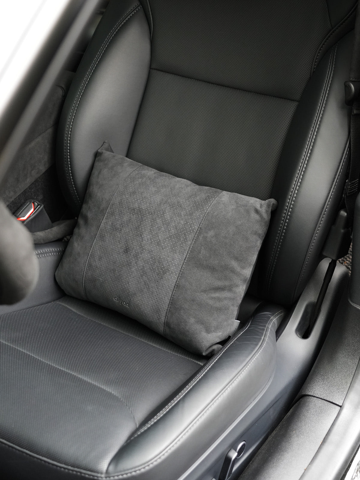 ciiyaa Alcantara Headrest Neck Pillow Lumbar Support