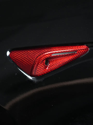 ciiyaa Carbon Fiber Side Camera Cover for Tesla Model 3 (21-26) / Y (20-26) / YL（25-26）