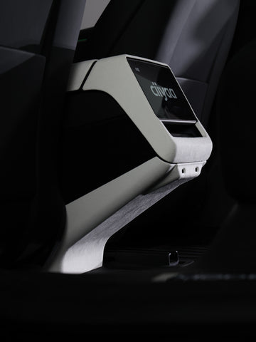 ciiyaa Suede Rear Center Console Anti-Kick Cover for Tesla Model 325+ Highland 24+ / Y Juniper (Not Compatible With Y/3 Standard)