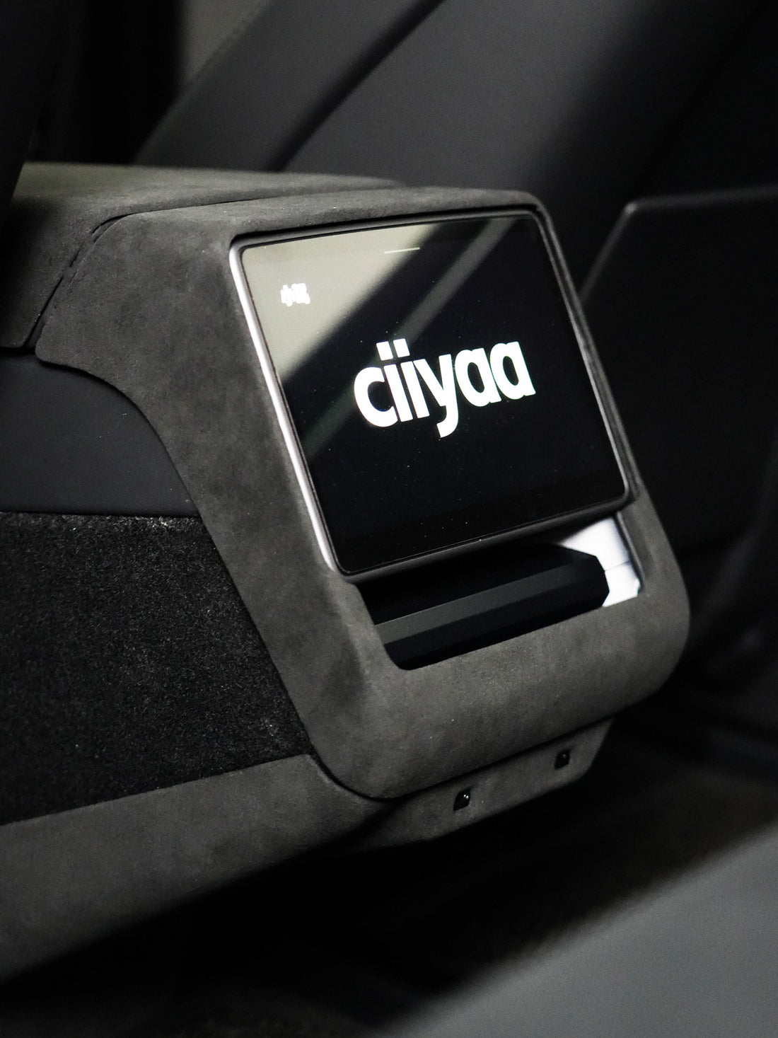 Alcantara Rear Air Outlet Cover for Tesla Model 3 Highland 24+ / Y Juniper 25+