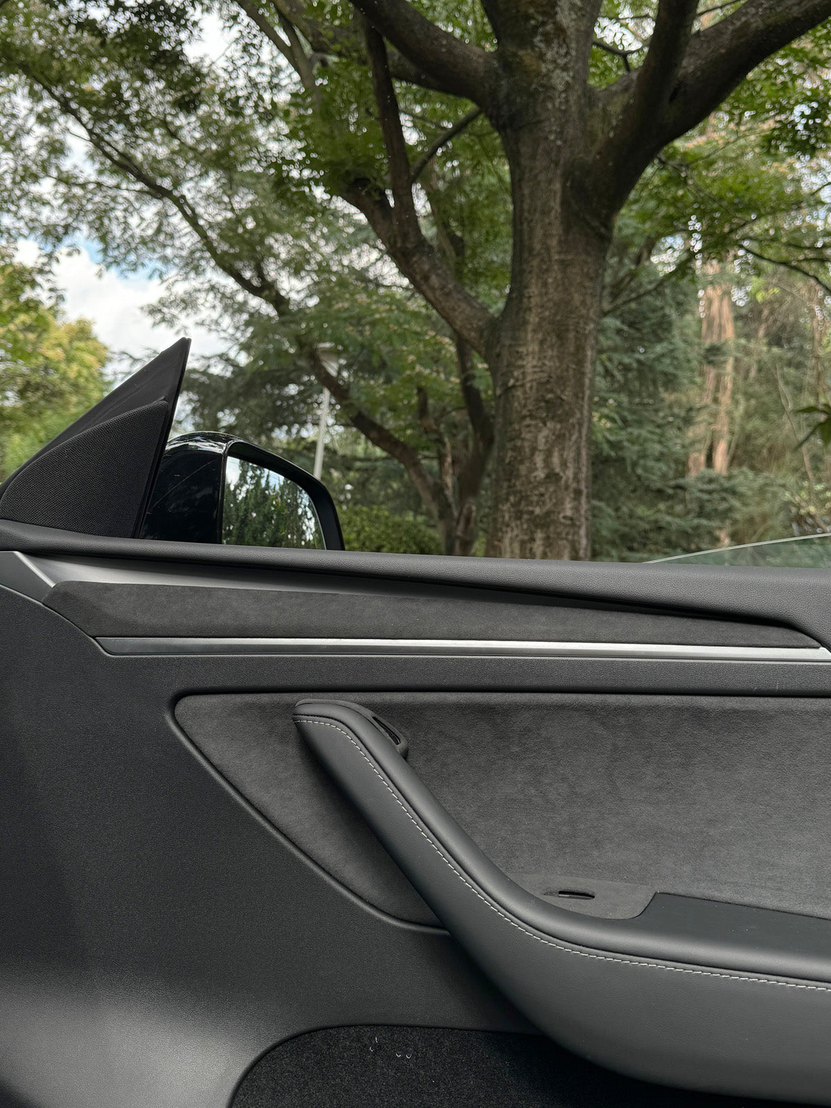 ciiyaa Alcantara Door Trim for Tesla Model Y(25-26)
