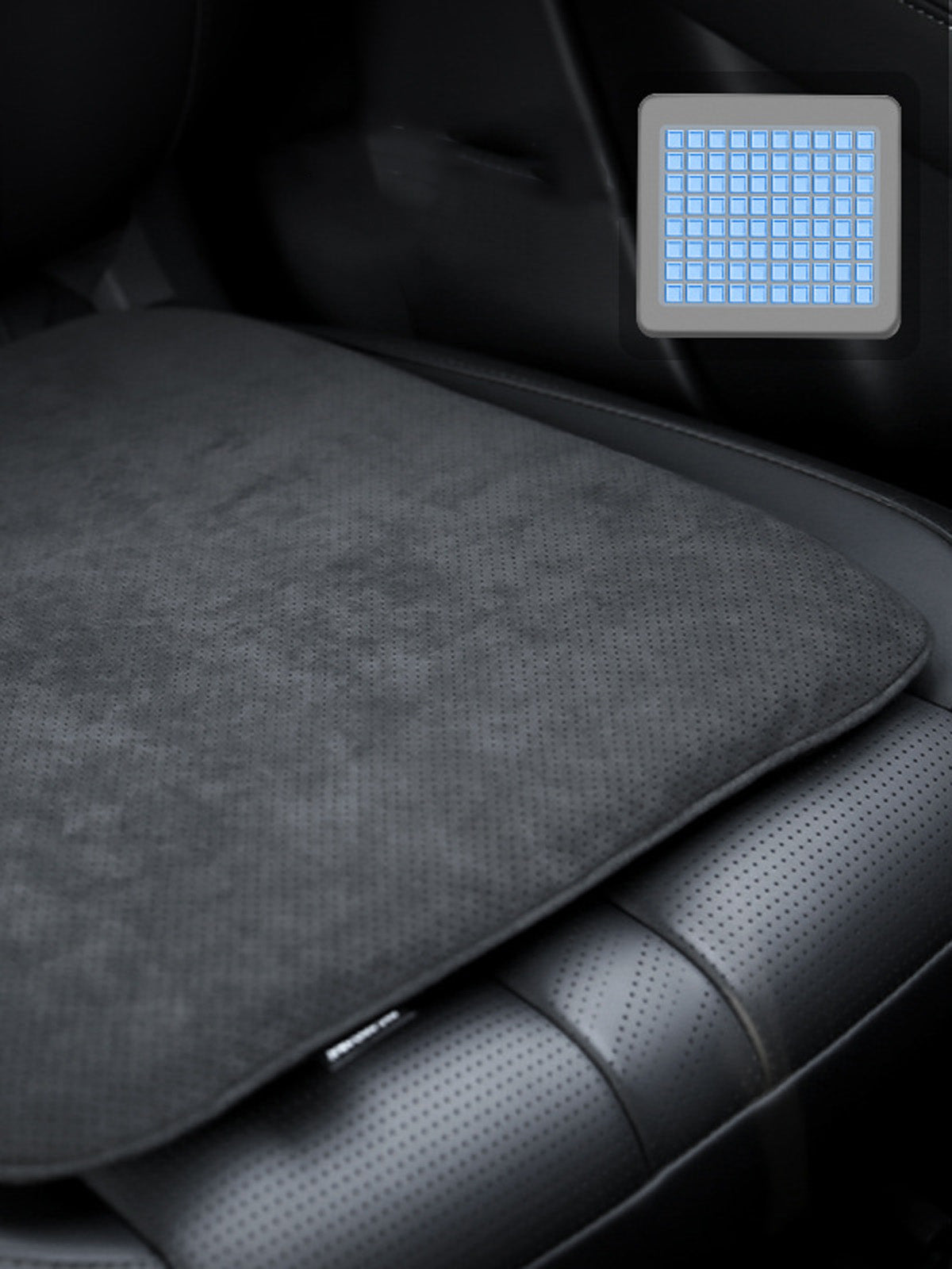 ciiyaa Alcantara Seat Cushion