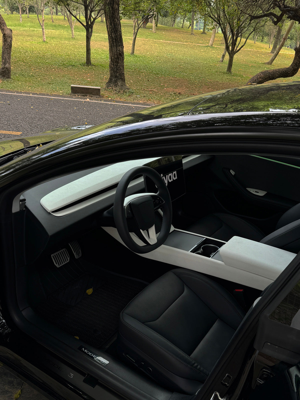 CiyaSuede Dashboard Trim for Tesla Model 3 Highland 24+ / Y Juniper 25+