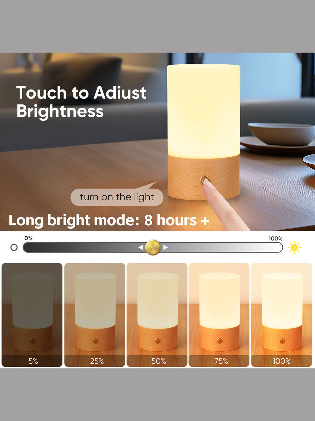 Nature Wood Decor Llight - Short