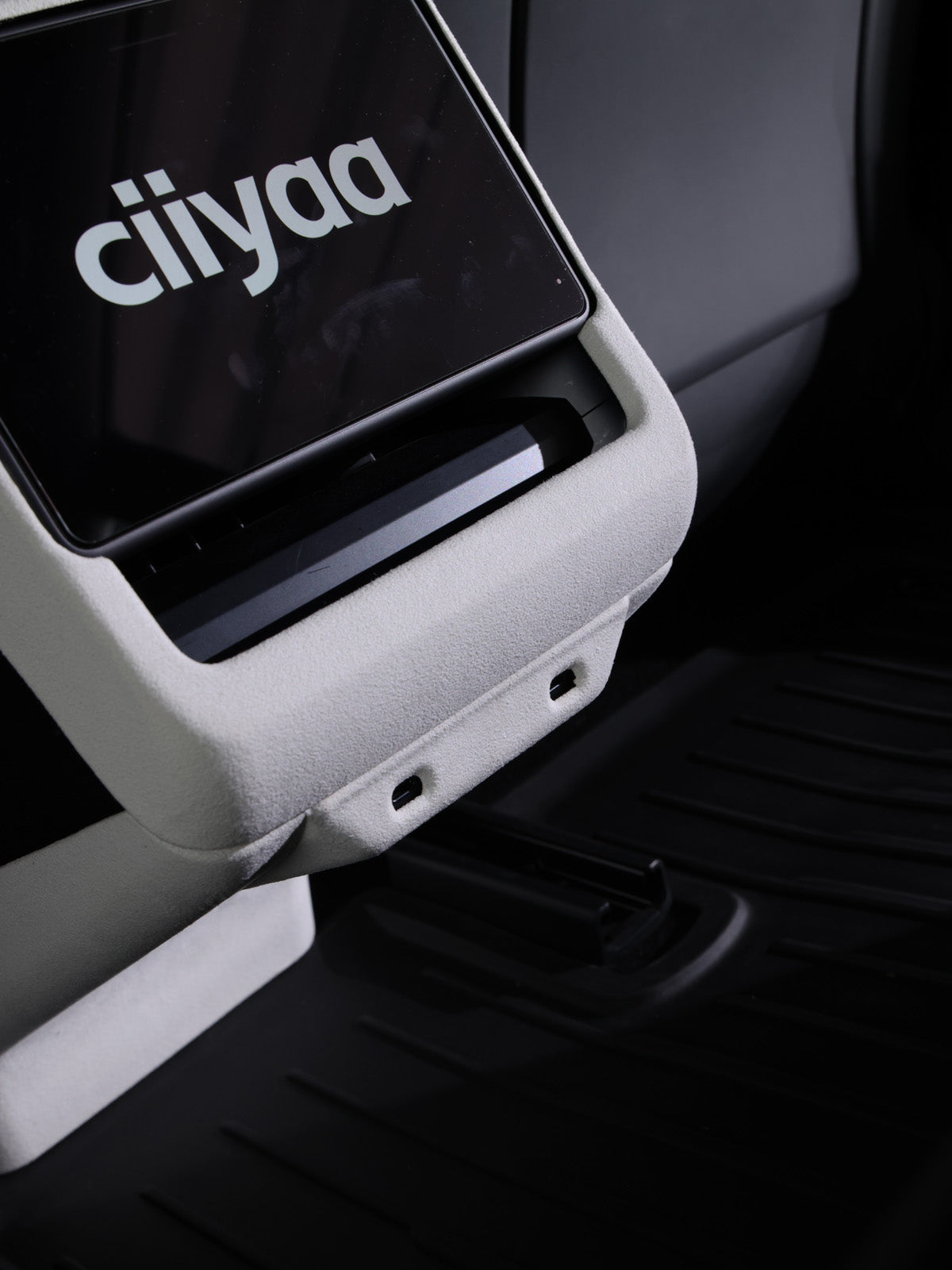 CiyaSuede Rear Air Outlet Cover for Tesla Model 3 Highland 24+ / Y Juniper 25+