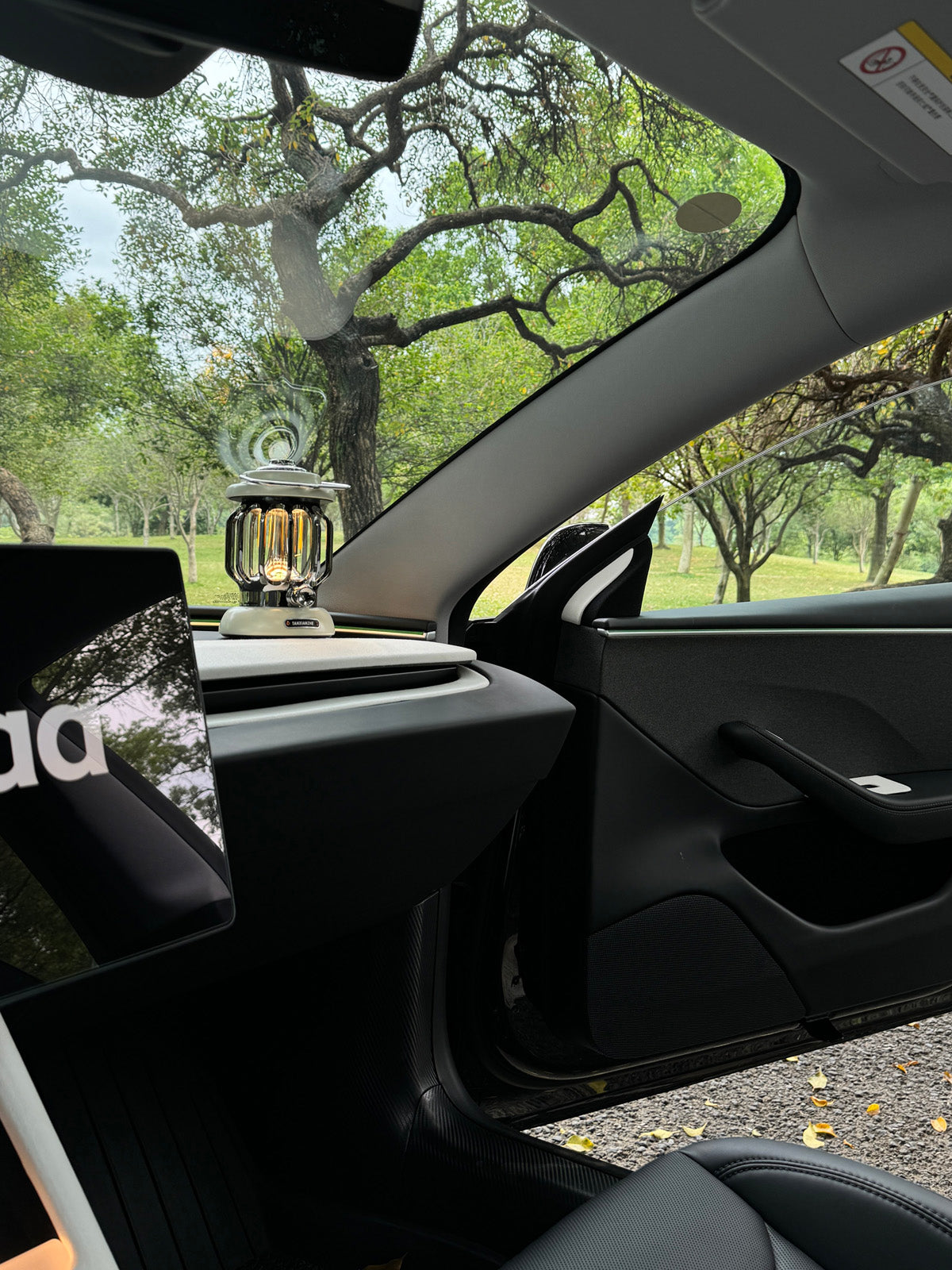 CiyaSuede Dashboard Vent Trim for Tesla Model 3 Highland 24+ / Y Juniper 25+