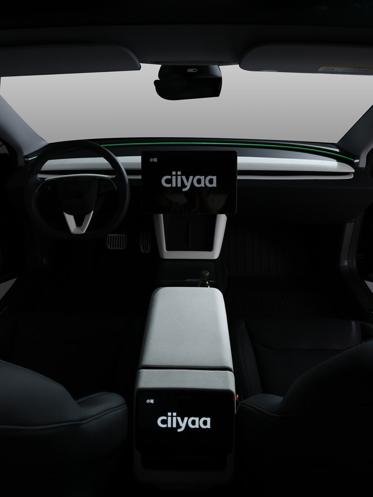 CiyaSuede Rear Air Outlet Cover for Tesla Model 3 Highland 24+ / Y Juniper 25+