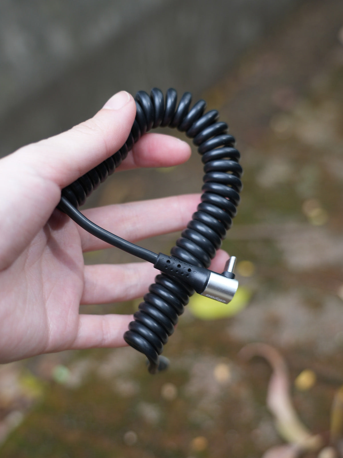 ciiyaa Coiled Right Angle USB C Cable