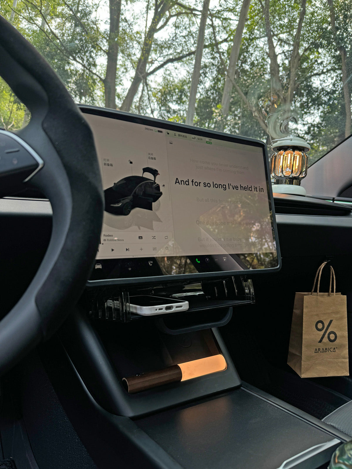 Under Screen Storage Box Ultra for Tesla Model 3(21-26) / Y(20-26)