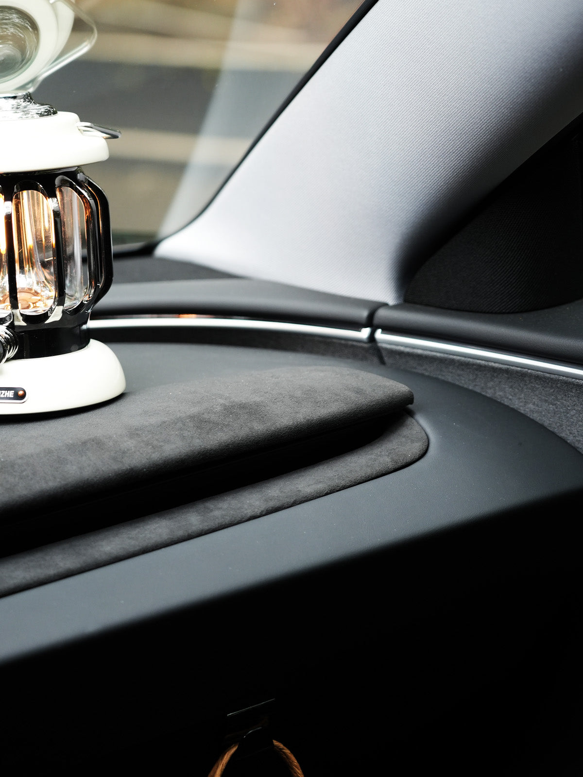 Alcantara Dashboard Vent Trim for Tesla Model 3 Highland 24+ / Y Juniper 25+