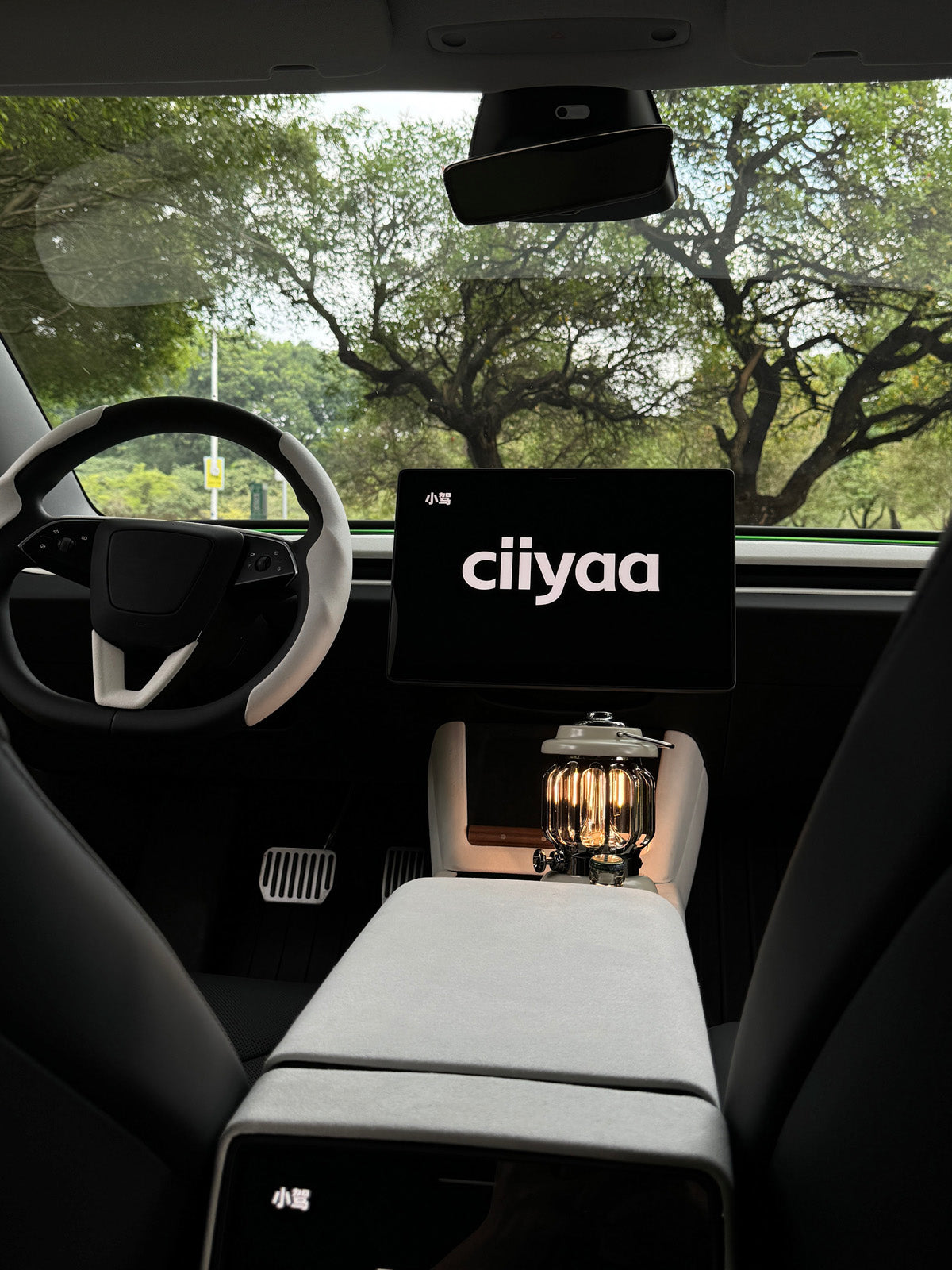 CiyaSuede Dashboard Vent Trim for Tesla Model 3 Highland 24+ / Y Juniper 25+