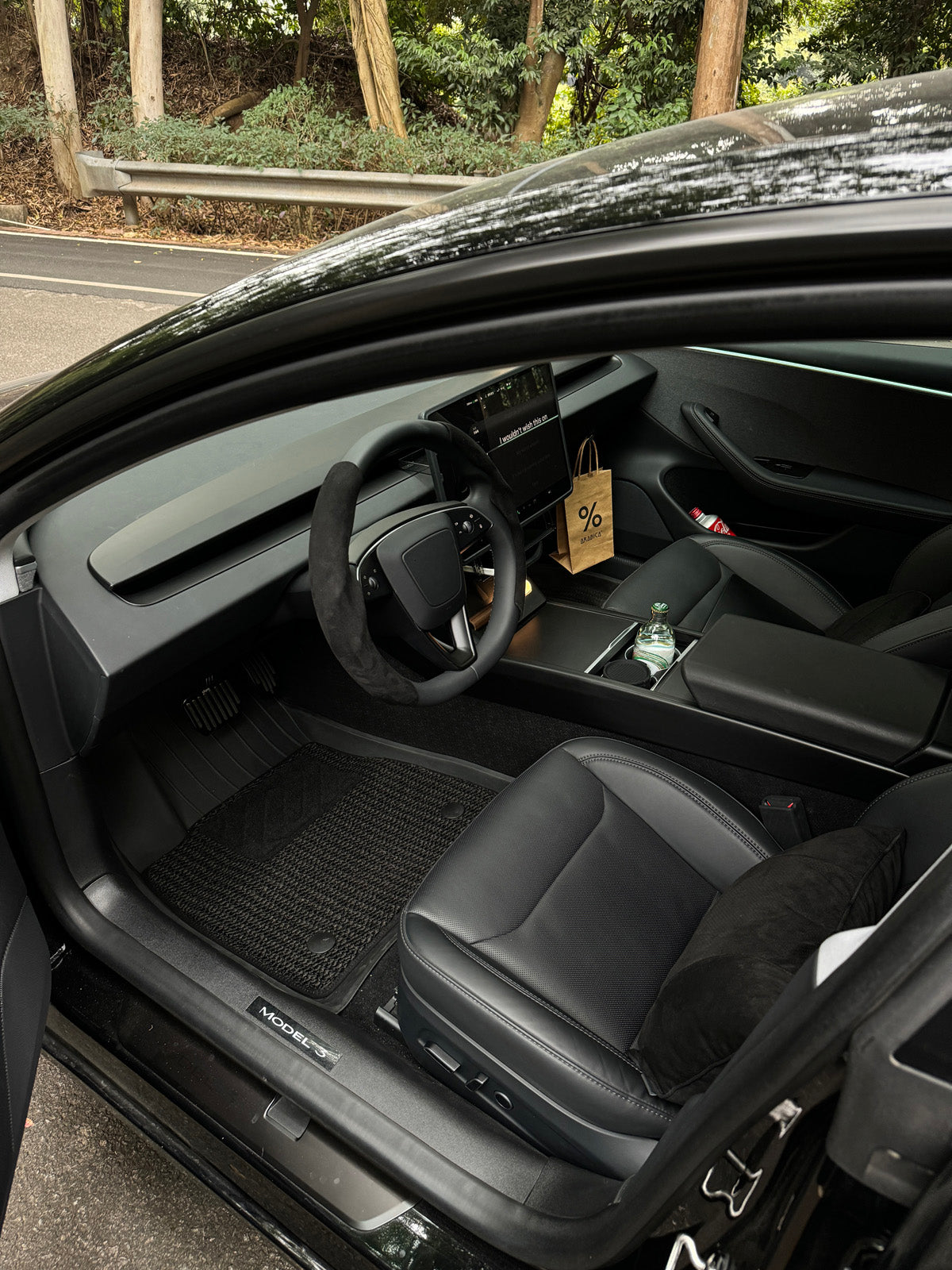 Matt Center Console Cover for Tesla Model 3 Highland 2025 2024