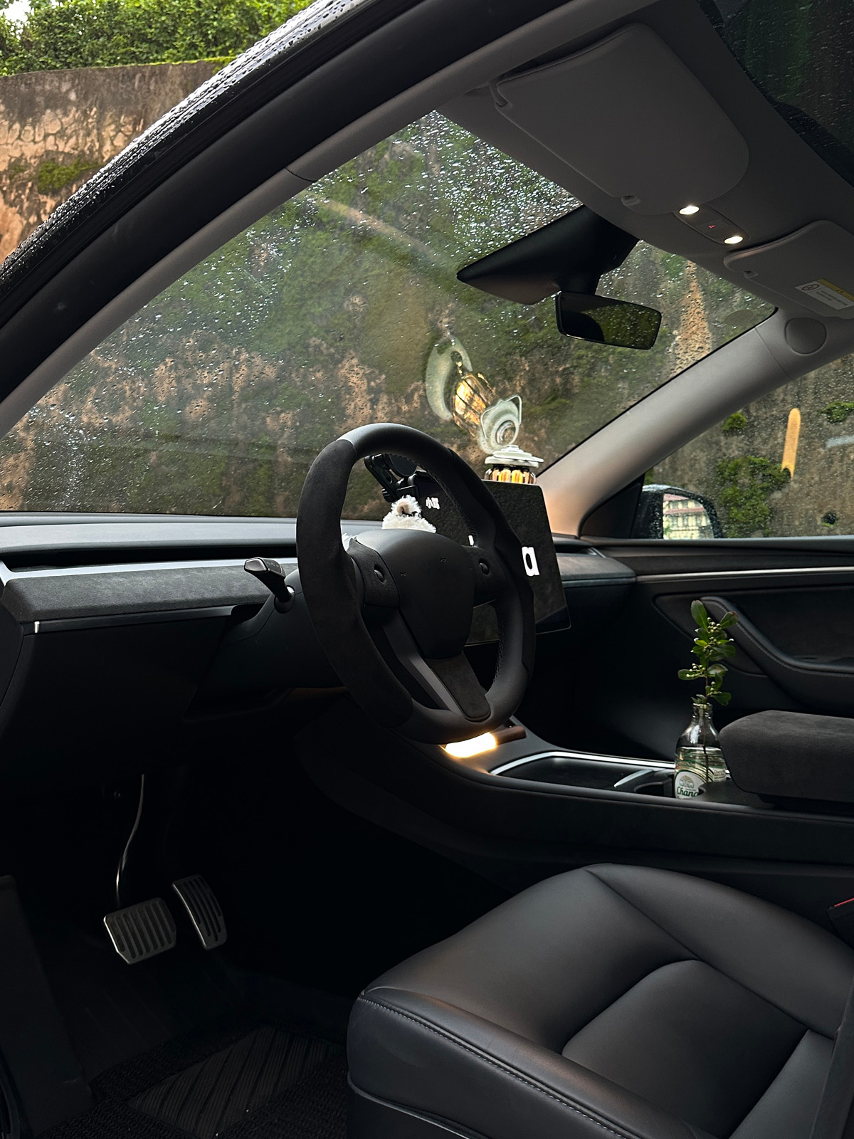 ciiyaa Alcantara Door Trim for Tesla Model Y(25-26)