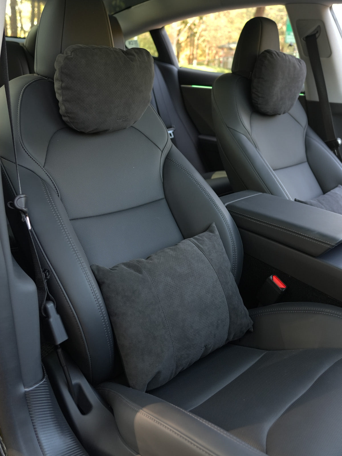 CiiyaaSuede Lumbar Support