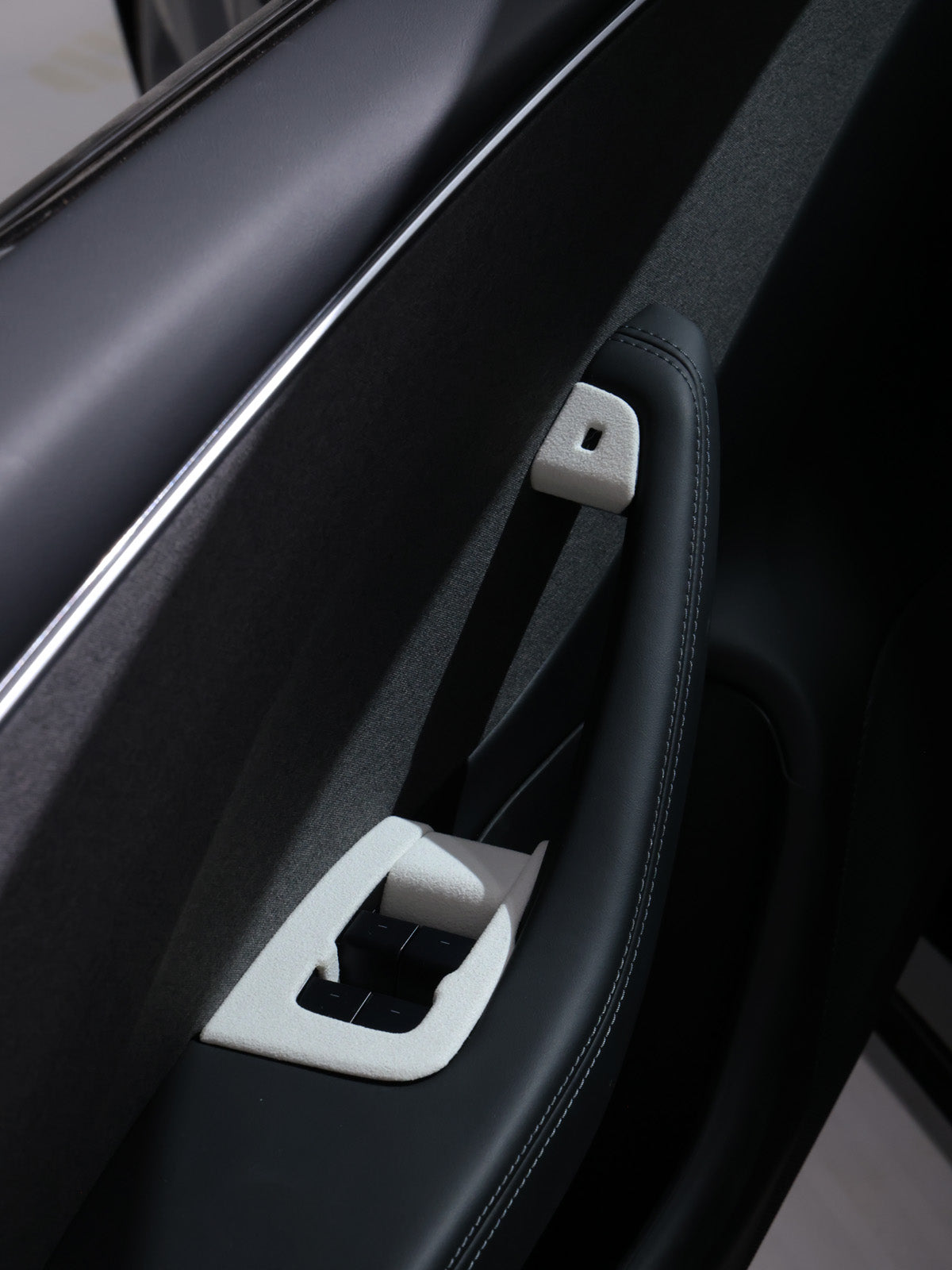 CiyaSuede Window Button Cover for Tesla Model Y Juniper 25+