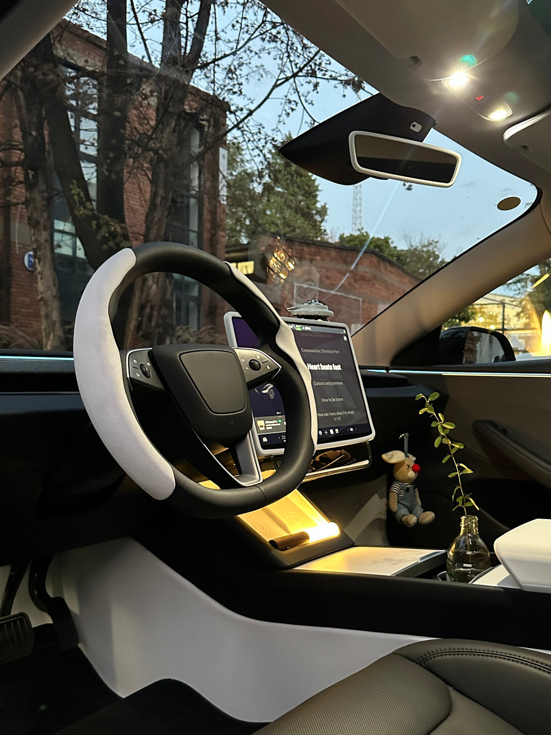 ciiyaa Soft Screen Edge Frame for Tesla Model 3(21-26) / Y(20-26) / YL(25-26)