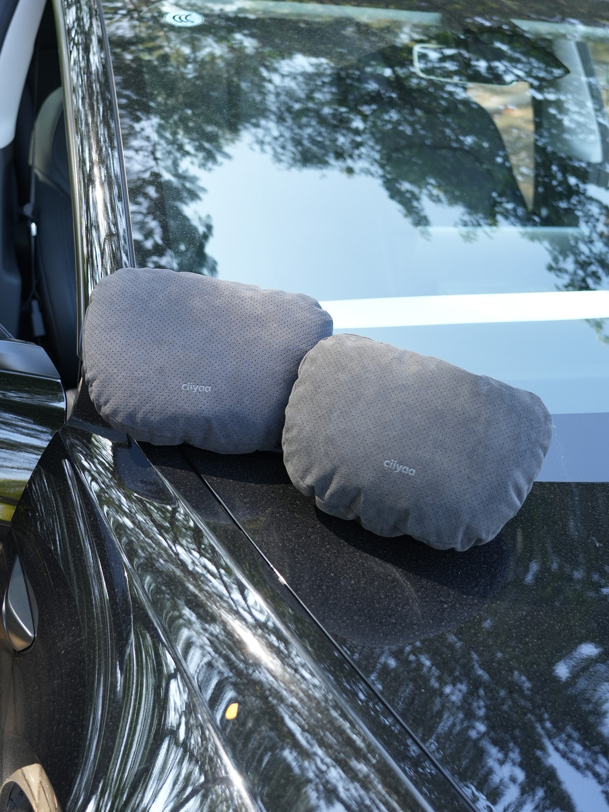 CiiyaaSuede Headrest Neck Pillow