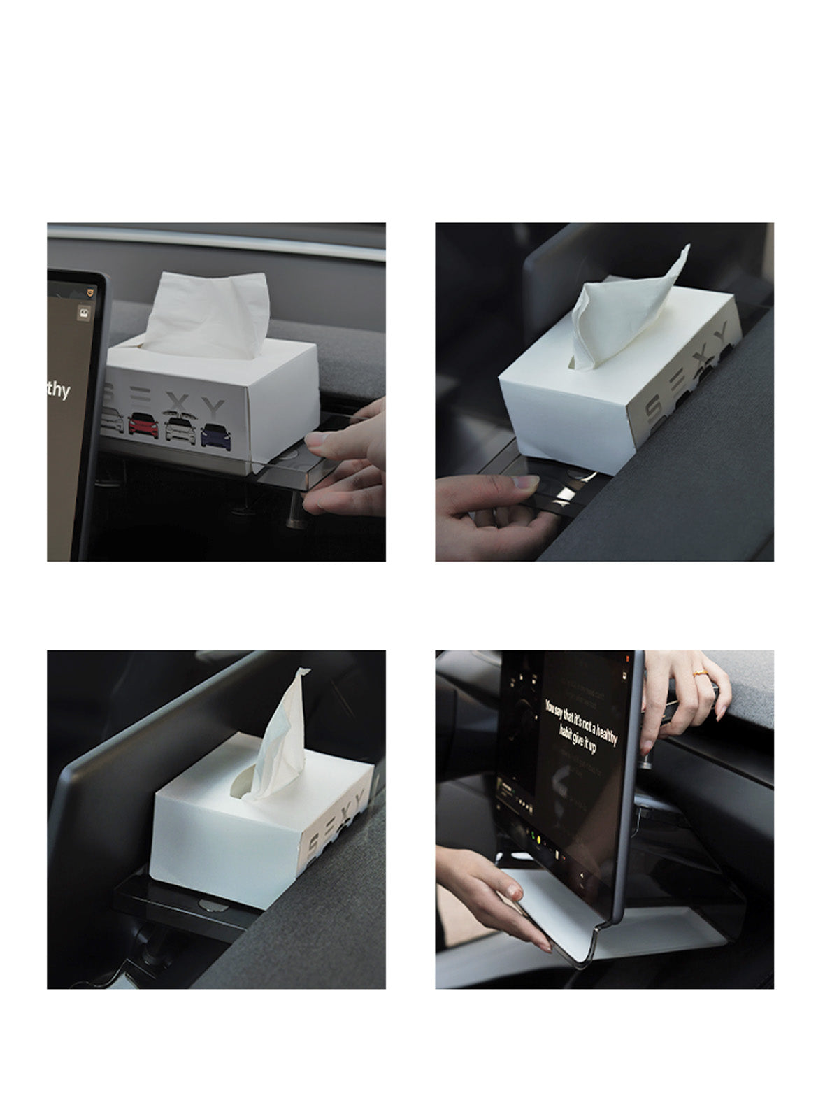 Under Screen Storage Box Ultra for Tesla Model 3(21-26) / Y(20-26)