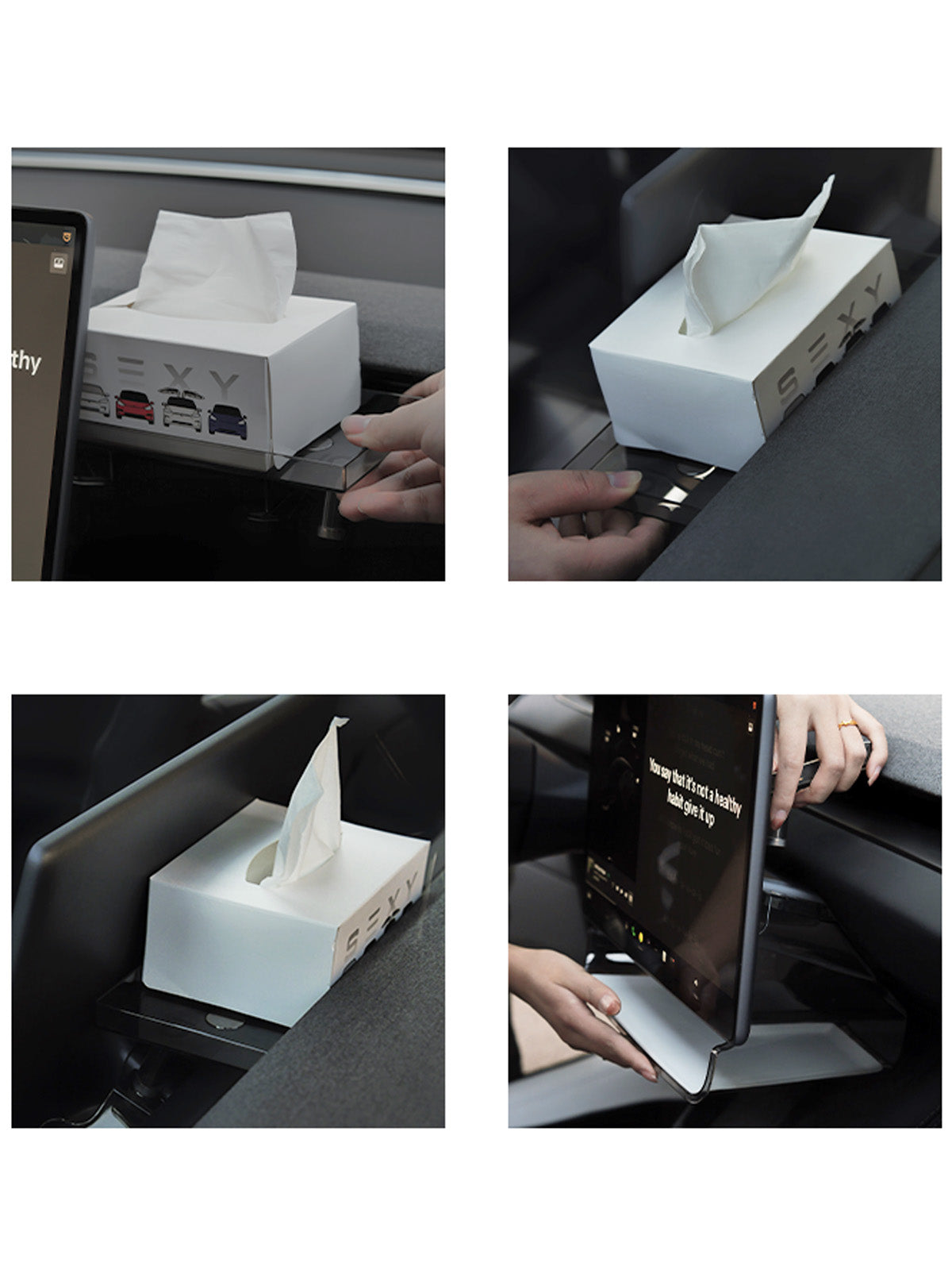 Under Screen Storage Box Pro for Tesla Model 3(21-26) / Y(20-26)