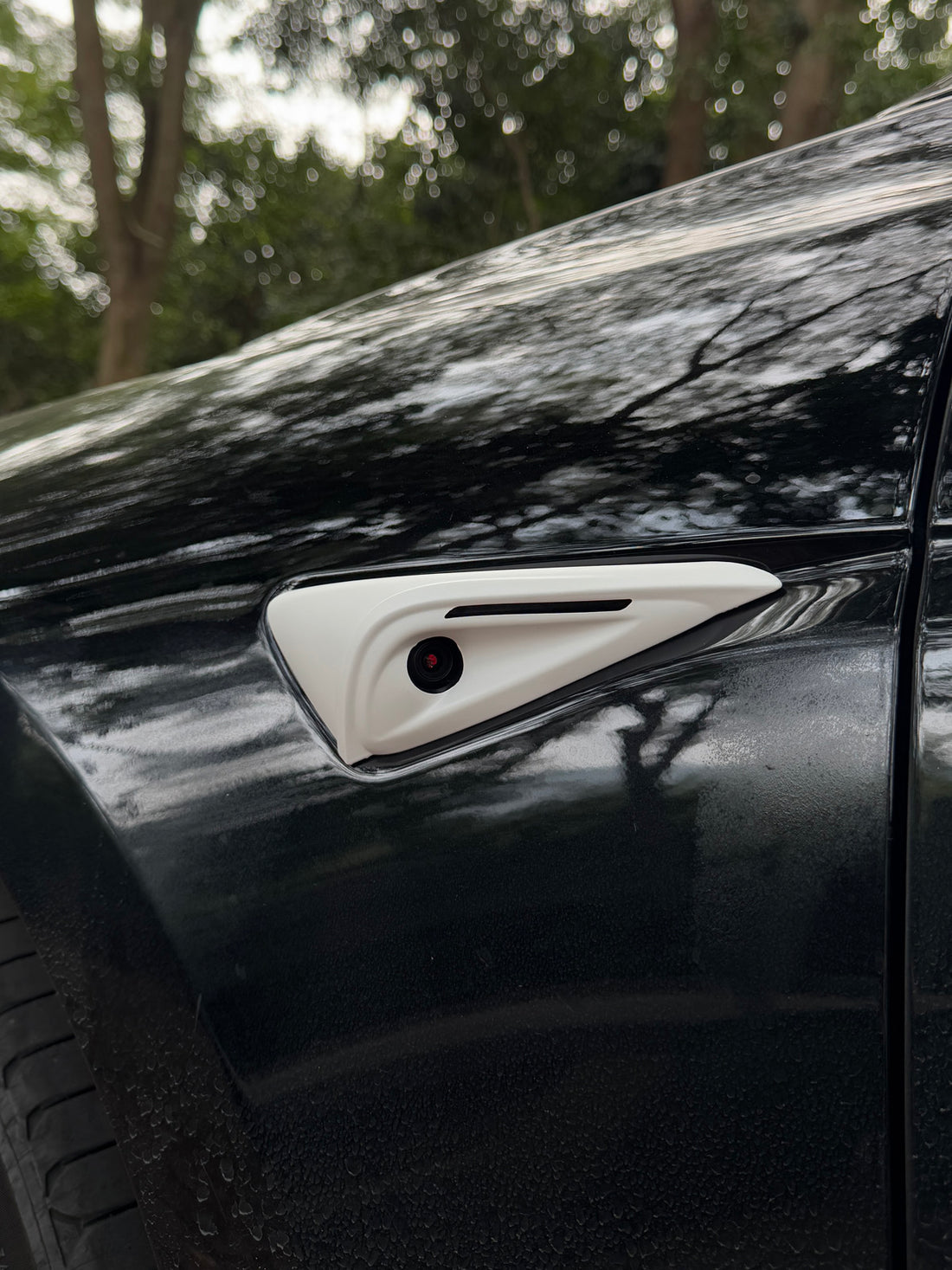 ciiyaa PureDeco Side Camera Cover for Tesla Model 3 Highland 24+ / Y Juniper 25+ / YL(25-26)