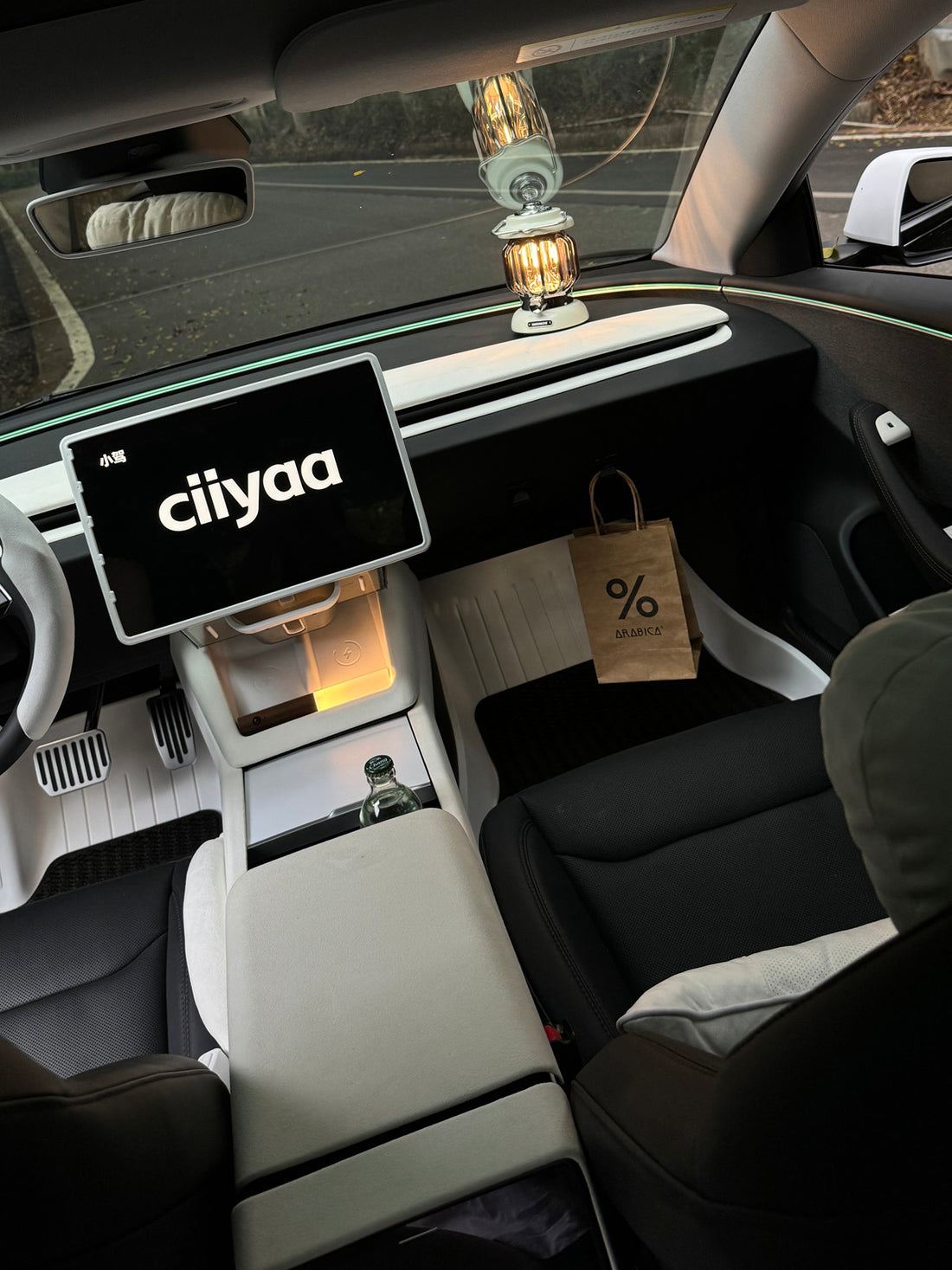 PureDeco Rear Air Outlet Cover for Tesla Model 3 Highland 24+ / Y Juniper 25+